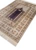 gulmarg pink and purple silk hand knotted Rug - FoldShot gulmarg pink and purple silk hand knotted Rug - FoldShot