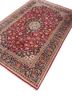 gulmarg red and orange silk hand knotted Rug - FoldShot gulmarg red and orange silk hand knotted Rug - FoldShot