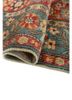 aalam red and orange wool hand knotted Rug - FoldShot aalam red and orange wool hand knotted Rug - FoldShot