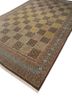 aalam green wool hand knotted Rug - FoldShot aalam green wool hand knotted Rug - FoldShot