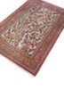 aalam pink and purple wool hand knotted Rug - FoldShot