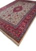 aalam blue wool hand knotted Rug - FoldShot aalam blue wool hand knotted Rug - FoldShot