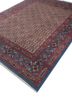 aalam blue wool hand knotted Rug - FoldShot aalam blue wool hand knotted Rug - FoldShot