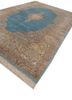 aalam blue wool hand knotted Rug - FoldShot aalam blue wool hand knotted Rug - FoldShot