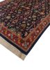 aalam blue wool hand knotted Rug - FoldShot aalam blue wool hand knotted Rug - FoldShot