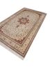 gulmarg gold silk hand knotted Rug - FoldShot gulmarg gold silk hand knotted Rug - FoldShot