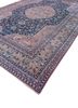 aalam red and orange wool hand knotted Rug - FoldShot aalam red and orange wool hand knotted Rug - FoldShot