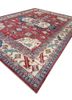 cyanna red and orange wool hand knotted Rug - FoldShot cyanna red and orange wool hand knotted Rug - FoldShot