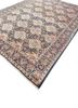 aalam blue wool hand knotted Rug - FoldShot aalam blue wool hand knotted Rug - FoldShot