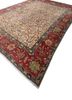aalam red and orange wool hand knotted Rug - FoldShot