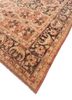 aalam red and orange wool hand knotted Rug - FoldShot