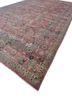 aalam red and orange wool hand knotted Rug - FoldShot