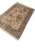 gulmarg green silk hand knotted Rug - FoldShot