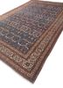 aalam blue wool hand knotted Rug - FoldShot aalam blue wool hand knotted Rug - FoldShot