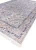 aalam blue wool hand knotted Rug - FoldShot aalam blue wool hand knotted Rug - FoldShot