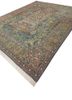 aalam green wool hand knotted Rug - FoldShot aalam green wool hand knotted Rug - FoldShot