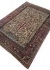 aalam green wool hand knotted Rug - FoldShot aalam green wool hand knotted Rug - FoldShot