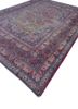 aalam pink and purple wool hand knotted Rug - FoldShot