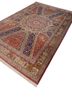gulmarg blue silk hand knotted Rug - FoldShot