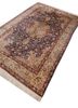 gulmarg blue silk hand knotted Rug - FoldShot gulmarg blue silk hand knotted Rug - FoldShot
