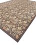aalam beige and brown wool hand knotted Rug - FoldShot