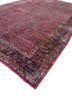 aalam red and orange wool hand knotted Rug - FoldShot aalam red and orange wool hand knotted Rug - FoldShot
