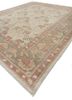 aalam beige and brown wool hand knotted Rug - FoldShot aalam beige and brown wool hand knotted Rug - FoldShot