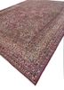 aalam red and orange wool hand knotted Rug - FoldShot aalam red and orange wool hand knotted Rug - FoldShot