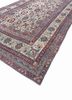 aalam blue wool hand knotted Rug - FoldShot aalam blue wool hand knotted Rug - FoldShot