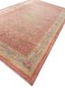 aalam red and orange wool hand knotted Rug - FoldShot aalam red and orange wool hand knotted Rug - FoldShot