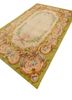 aalam green wool hand knotted Rug - FoldShot aalam green wool hand knotted Rug - FoldShot