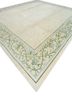 aalam green wool hand knotted Rug - FoldShot aalam green wool hand knotted Rug - FoldShot