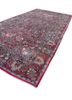 aalam blue wool hand knotted Rug - FoldShot aalam blue wool hand knotted Rug - FoldShot