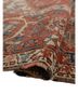aalam red and orange wool hand knotted Rug - FoldShot aalam red and orange wool hand knotted Rug - FoldShot