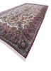 aalam red and orange wool hand knotted Rug - FoldShot aalam red and orange wool hand knotted Rug - FoldShot