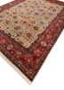 aalam red and orange wool hand knotted Rug - FoldShot