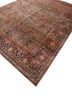 aalam red and orange wool hand knotted Rug - FoldShot aalam red and orange wool hand knotted Rug - FoldShot