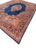 aalam red and orange wool hand knotted Rug - FoldShot