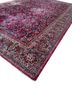 aalam blue wool hand knotted Rug - FoldShot aalam blue wool hand knotted Rug - FoldShot