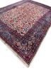 aalam pink and purple wool hand knotted Rug - FoldShot