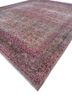aalam red and orange wool hand knotted Rug - FoldShot