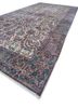 aalam blue wool hand knotted Rug - FoldShot aalam blue wool hand knotted Rug - FoldShot