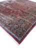 aalam red and orange wool hand knotted Rug - FoldShot