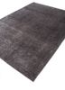 azalea grey and black wool and silk hand knotted Rug - FoldShot azalea grey and black wool and silk hand knotted Rug - FoldShot
