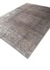 azalea grey and black wool and silk hand knotted Rug - FoldShot azalea grey and black wool and silk hand knotted Rug - FoldShot