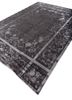 azalea grey and black wool and silk hand knotted Rug - FoldShot azalea grey and black wool and silk hand knotted Rug - FoldShot
