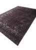 azalea grey and black wool and silk hand knotted Rug - FoldShot azalea grey and black wool and silk hand knotted Rug - FoldShot