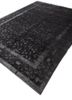 azalea grey and black wool and silk hand knotted Rug - FoldShot azalea grey and black wool and silk hand knotted Rug - FoldShot