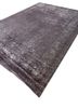 azalea grey and black wool and silk hand knotted Rug - FoldShot azalea grey and black wool and silk hand knotted Rug - FoldShot