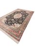 gulmarg blue silk hand knotted Rug - FoldShot gulmarg blue silk hand knotted Rug - FoldShot